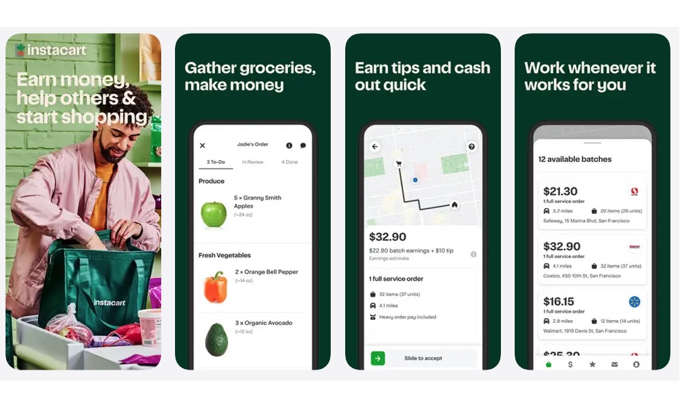 Instacart Shopper App Store