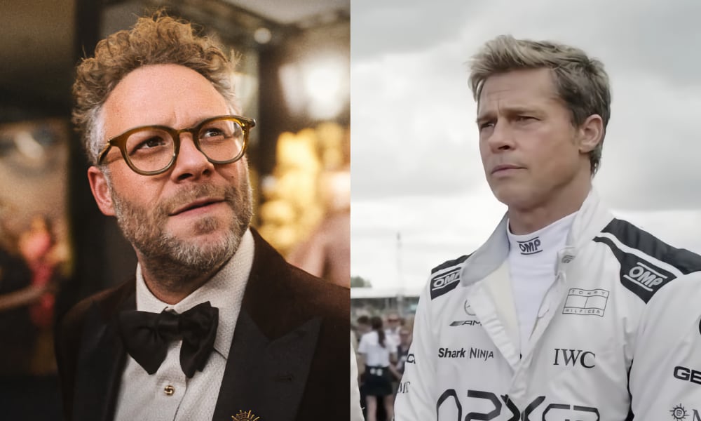 Seth Rogen The Studio Brad Pitt F1