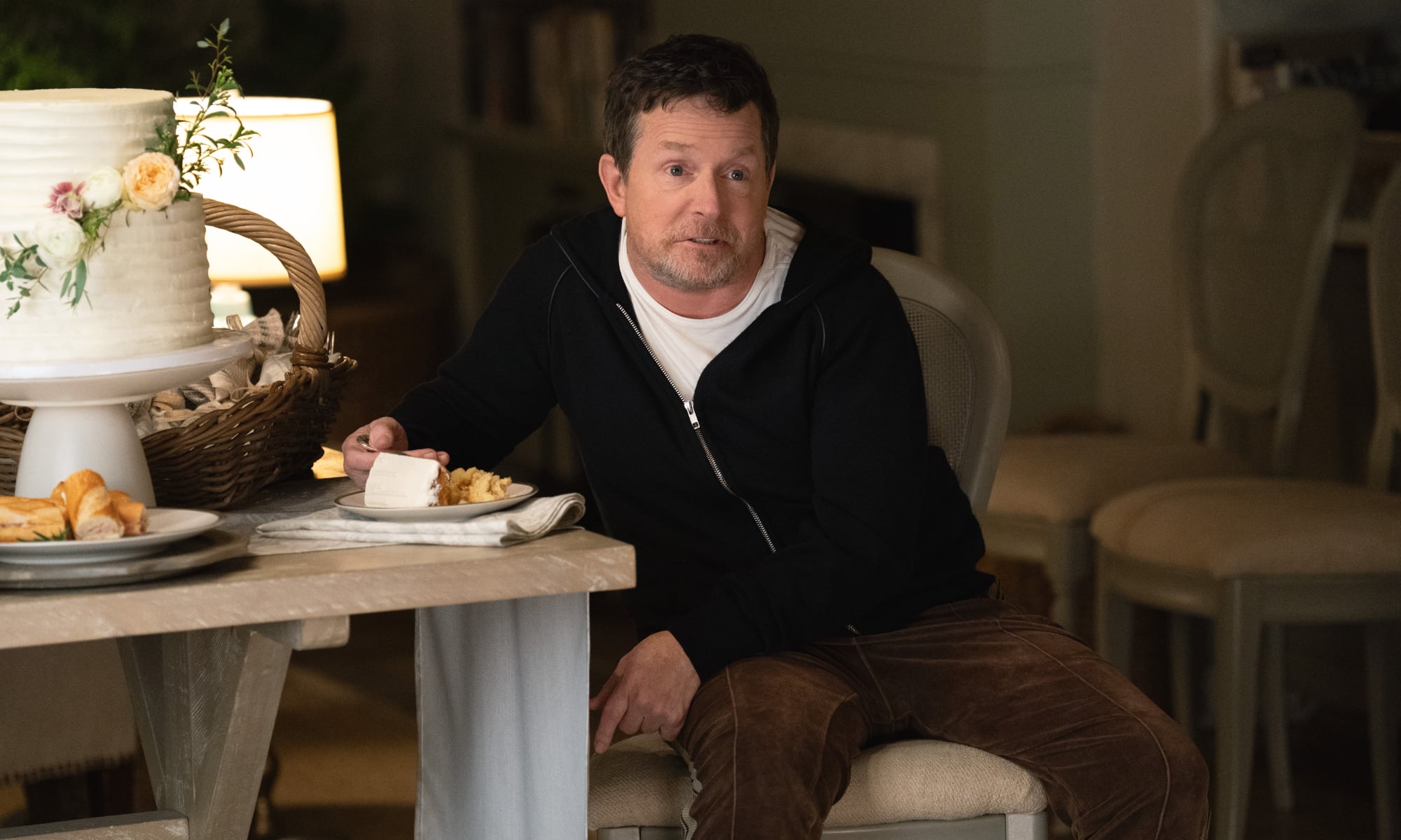 Michael J. Fox in "Shrinking," now streaming on Apple TV.