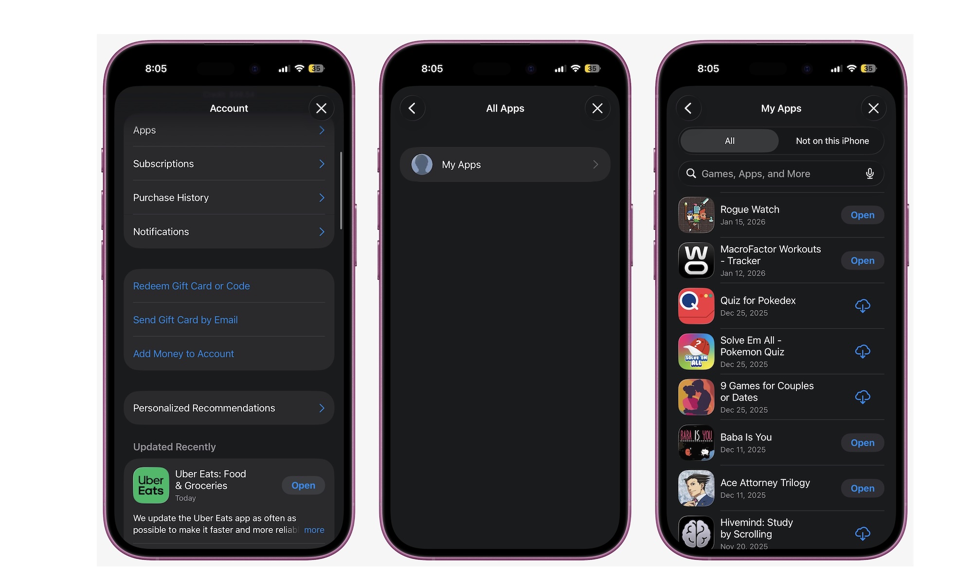 Update Apps from the App Store iPhone
