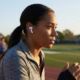 woman running with AirPods Pro 3