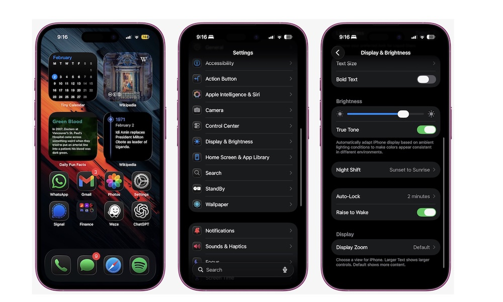 Raise to Wake on iPhone