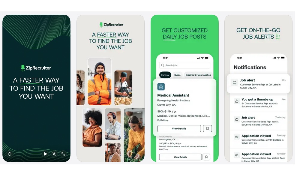 ZipRecruiter App Store