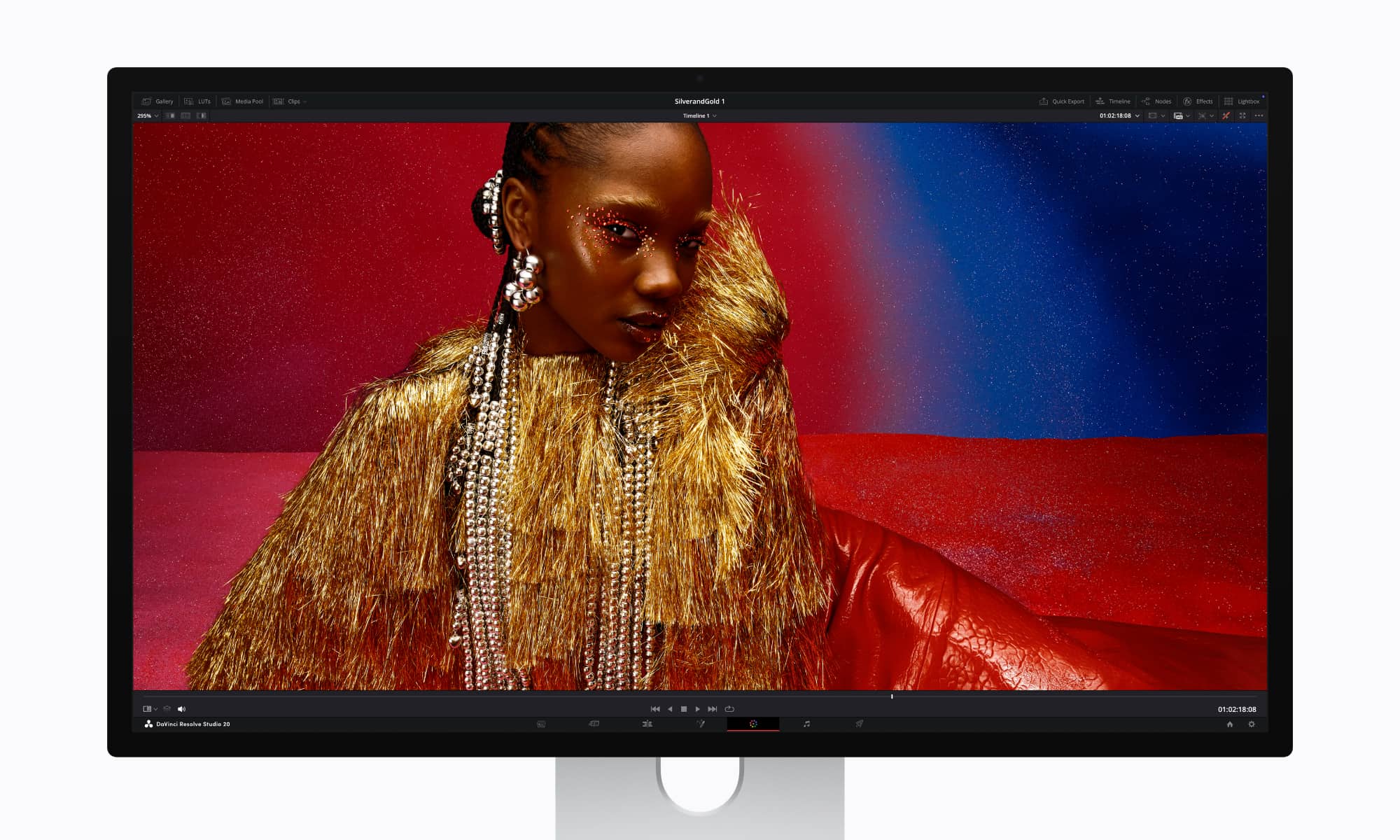 Apple Studio Display XDR DaVinci Resolve