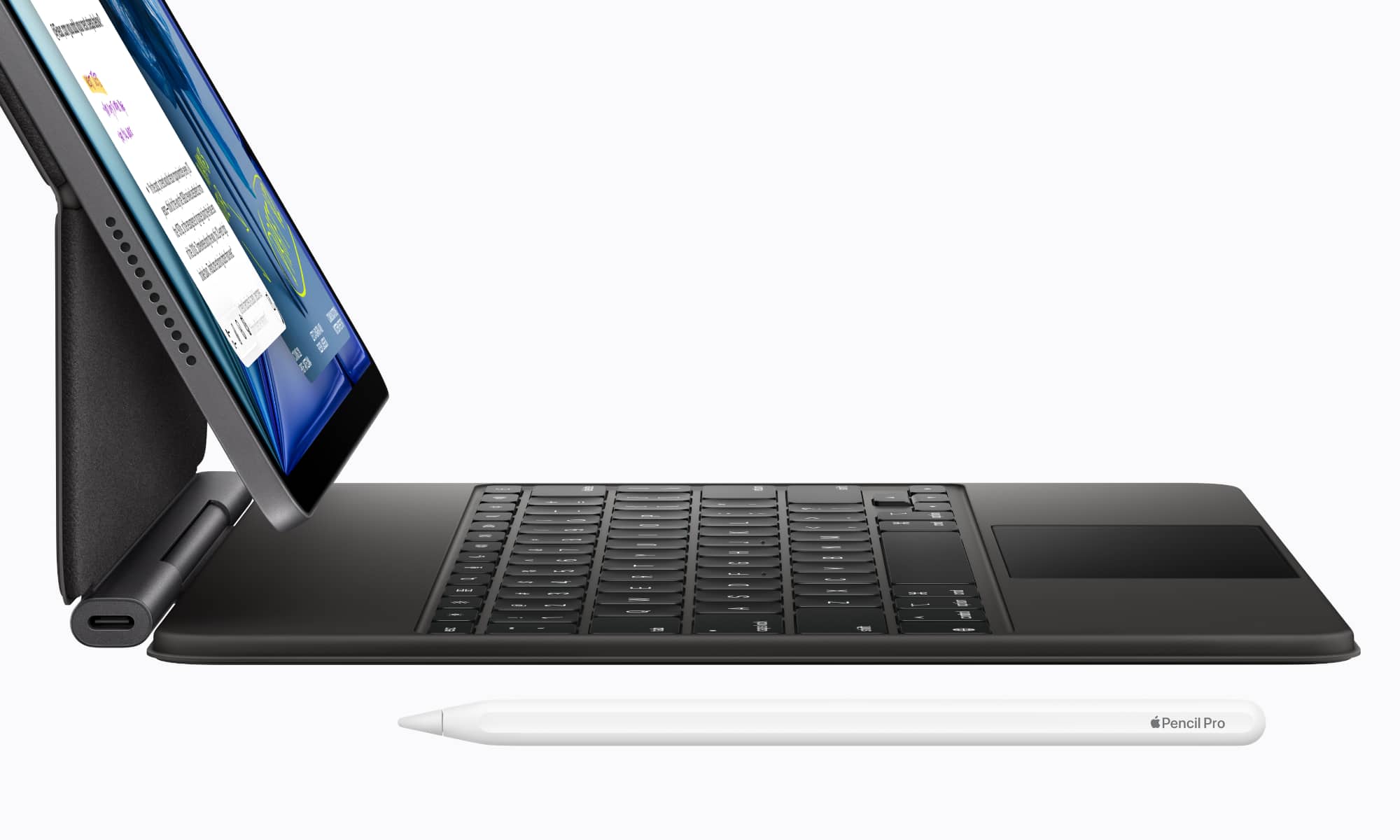 Apple iPad Air M4 Magic Keyboard with Apple Pencil Pro