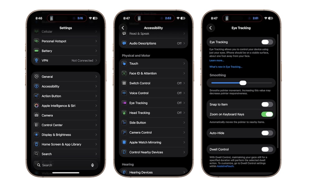 Eye Tracking on iPhone