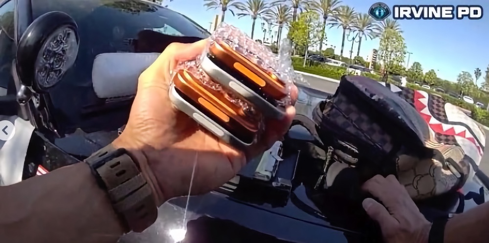 Instagram Irvine iPhone Theft