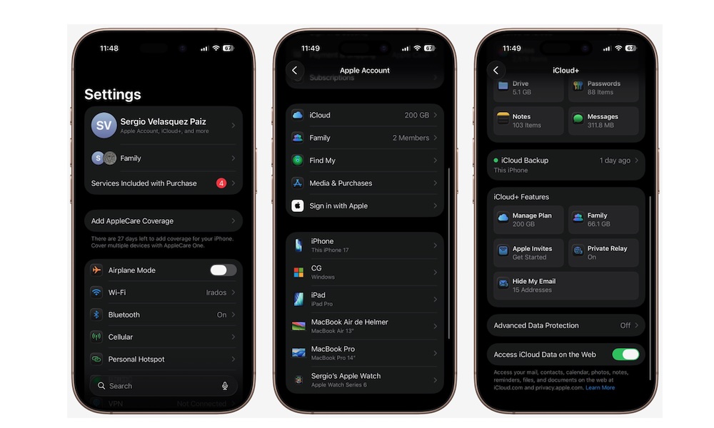 Manage Hide My Email Addresses iPhone