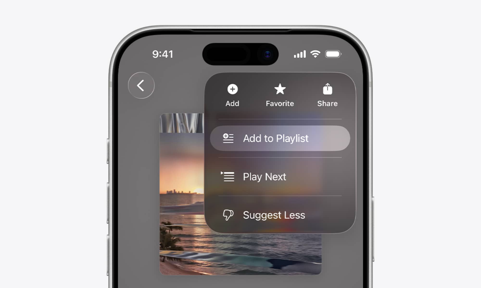 iOS 26.4 Apple Music add to playlist