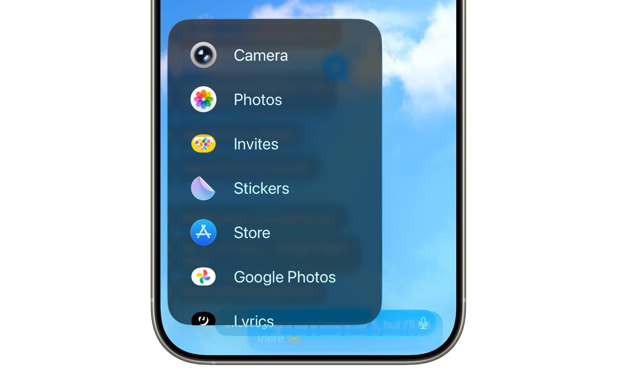 Apple Invites in iMessage