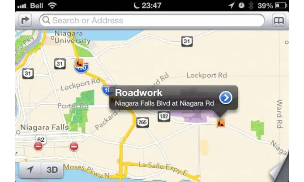 Apple Maps in iOS 6