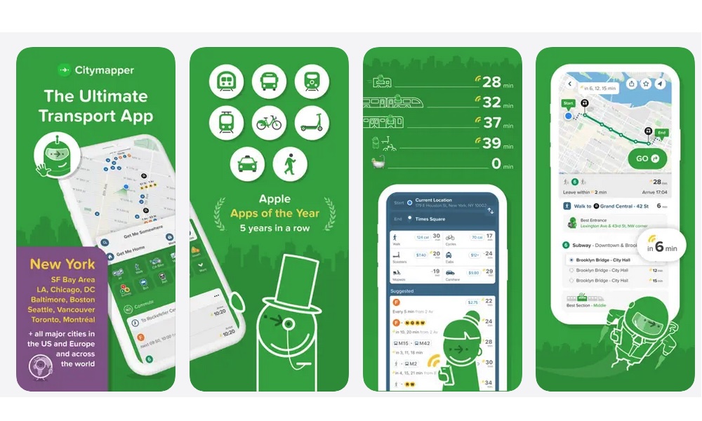 Citymapper App Store