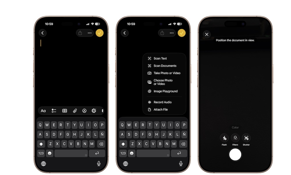 How to Scan Documents Notes App iPhone
