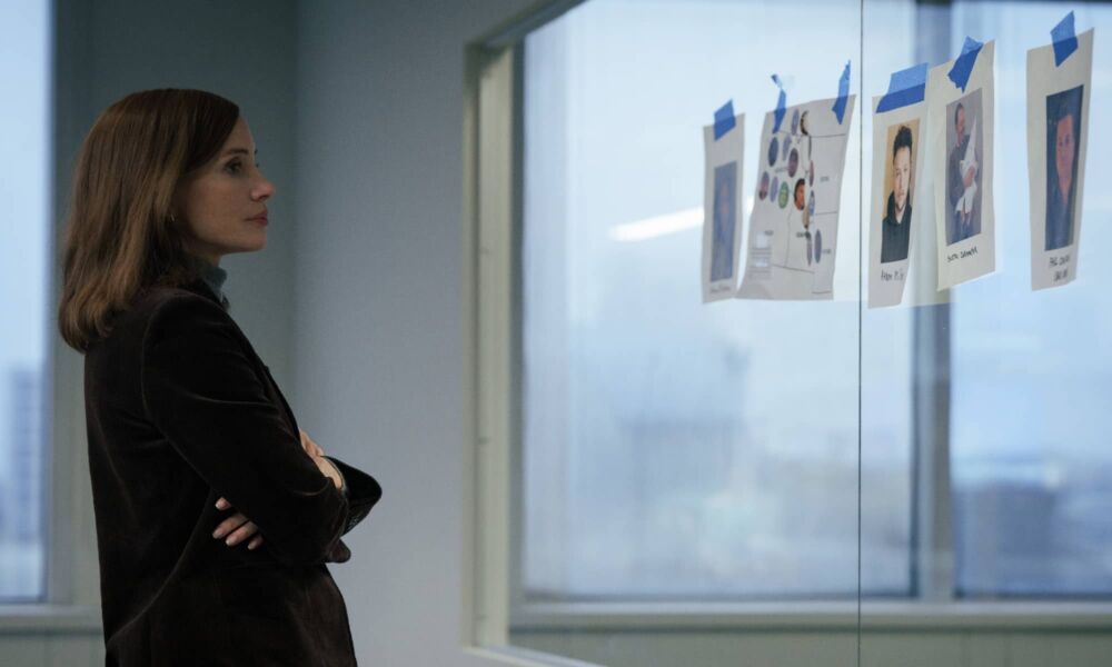 Jessica Chastain in "The Savant"