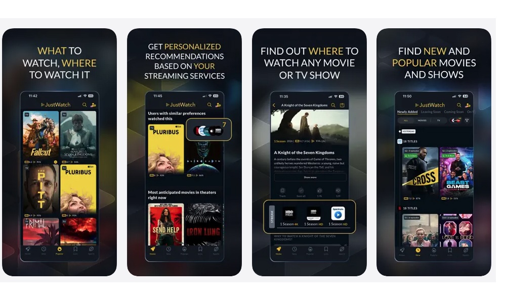JustWatch App Store