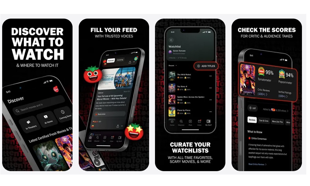 Rotten Tomatoes App Store