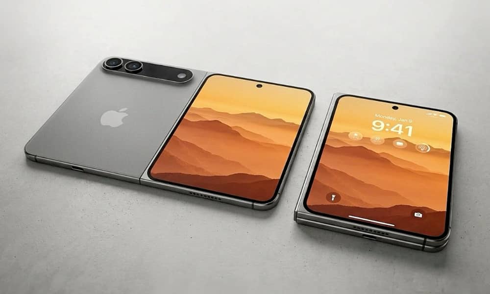 iPhone Fold concept Demons Tech