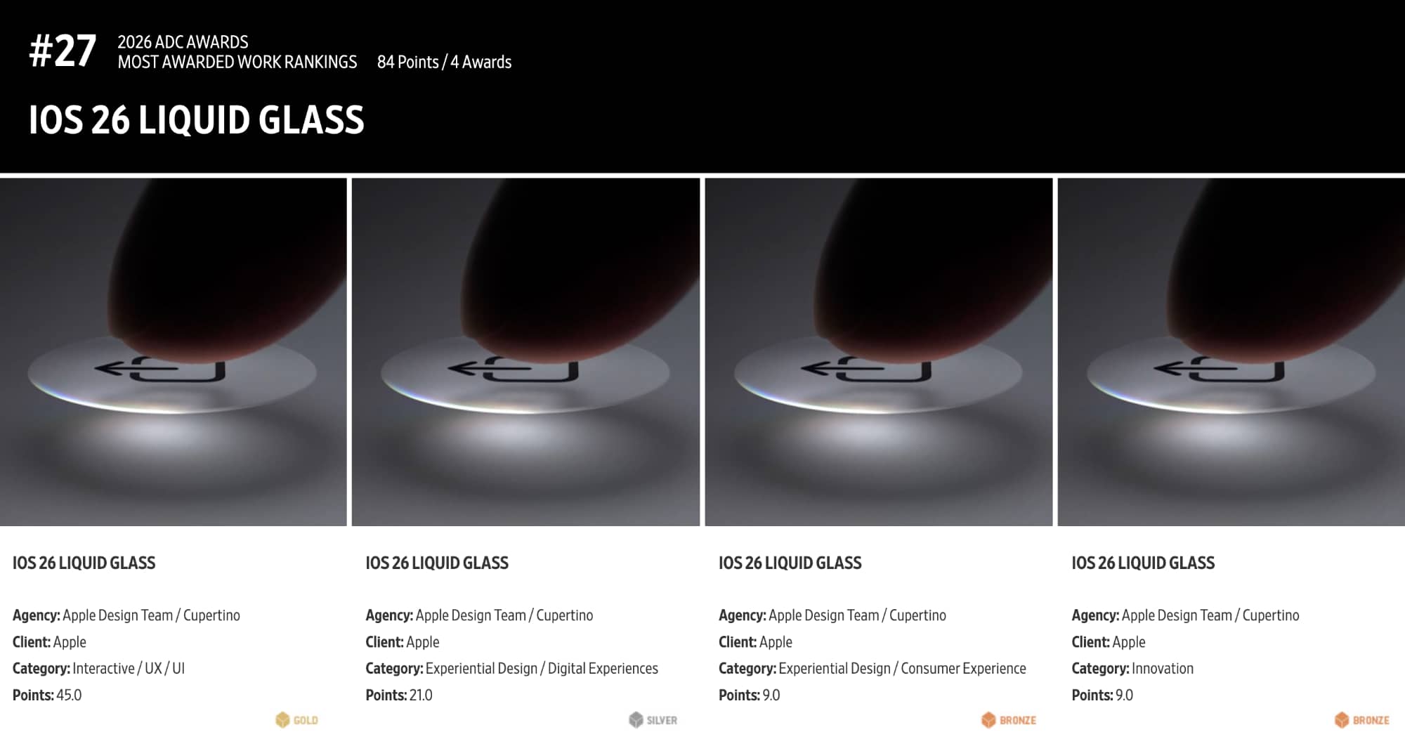 ADC iOS 26 Liquid Glass Awards