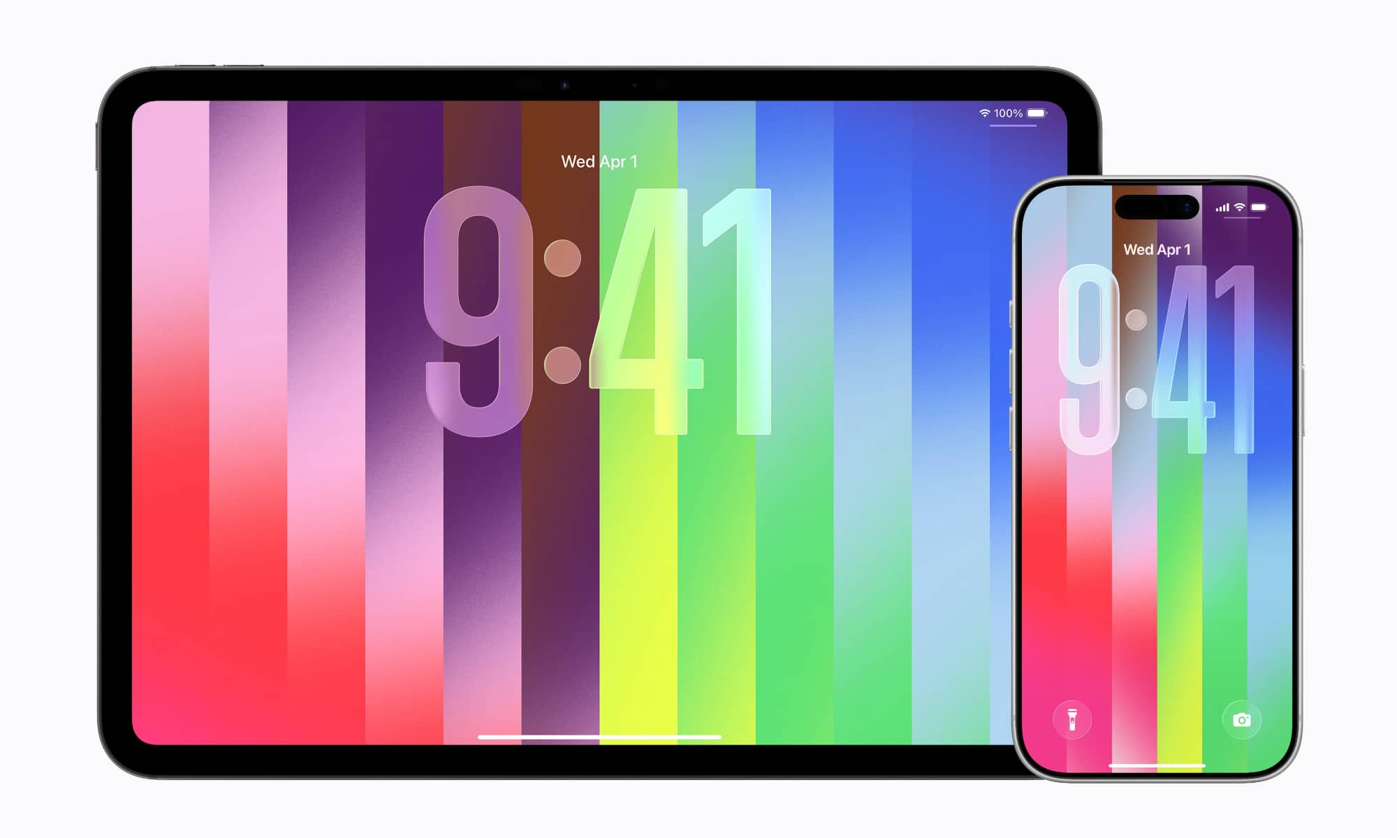 Apple Pride Collection iPhone and iPad wallpaper
