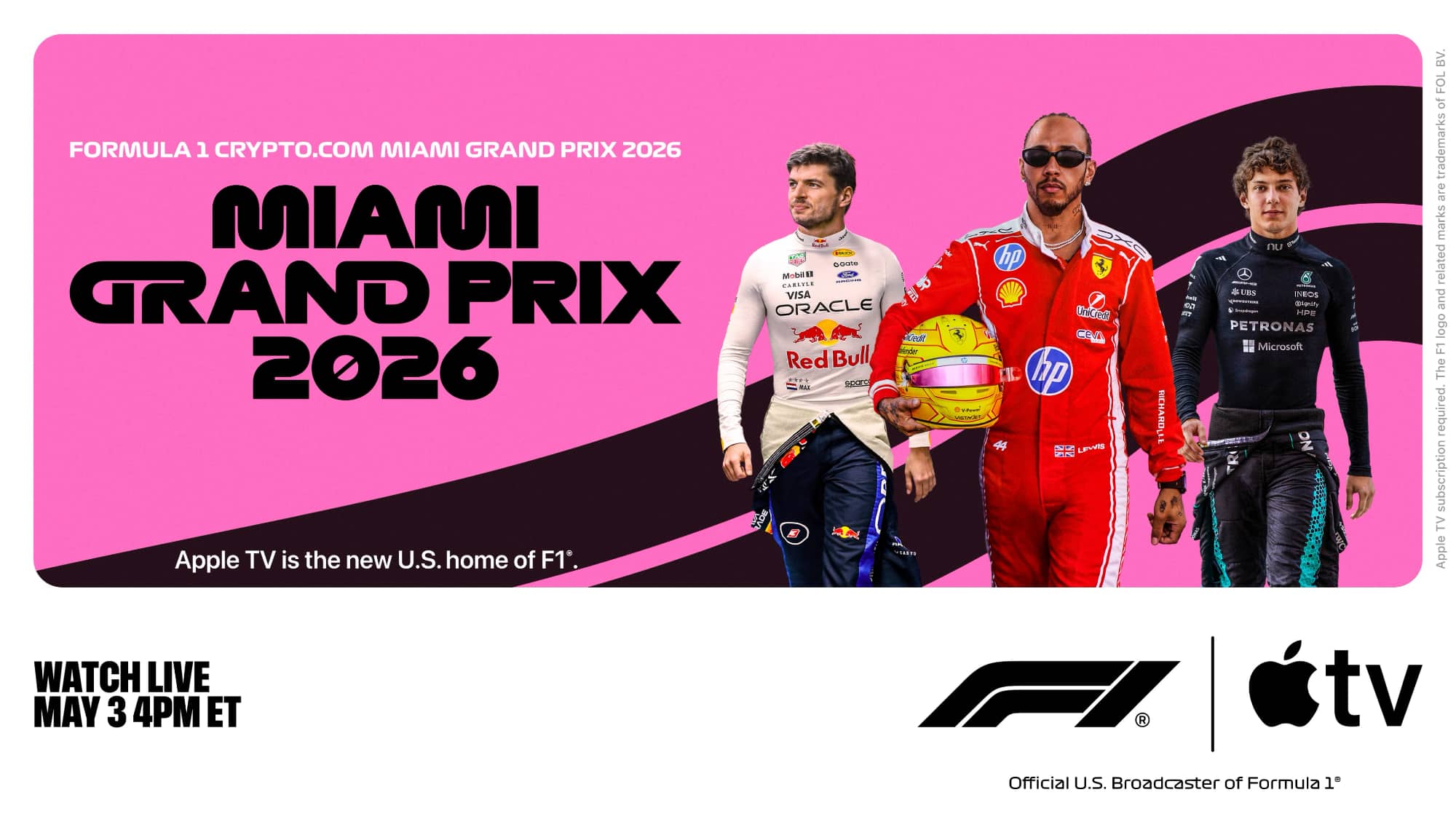 Apple TV F1 hero