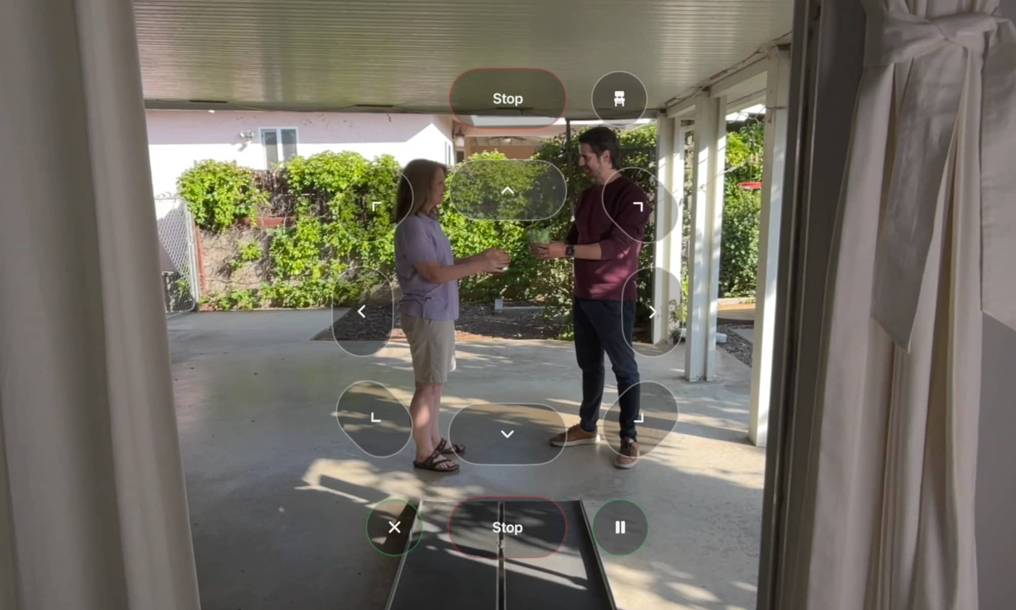 Apple accessibility features Vision Pro wheelchair control