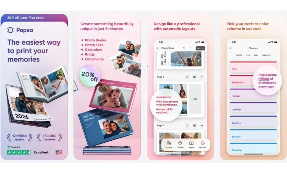 Popsa App Store