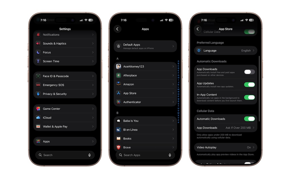 Turn Off Video Autoplay in the App Store iPhone