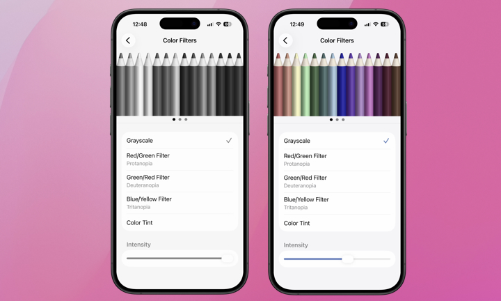 Accessibility Greyscale