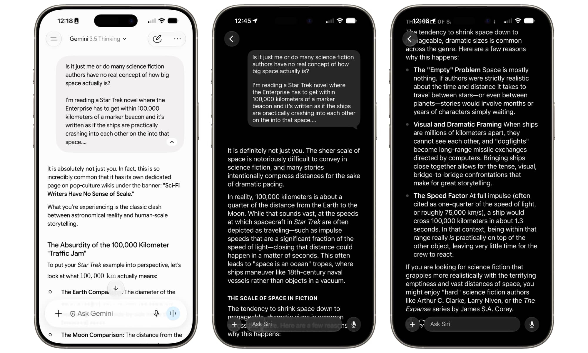Gemini vs Siri AI iOS 27 DB1 Scifi