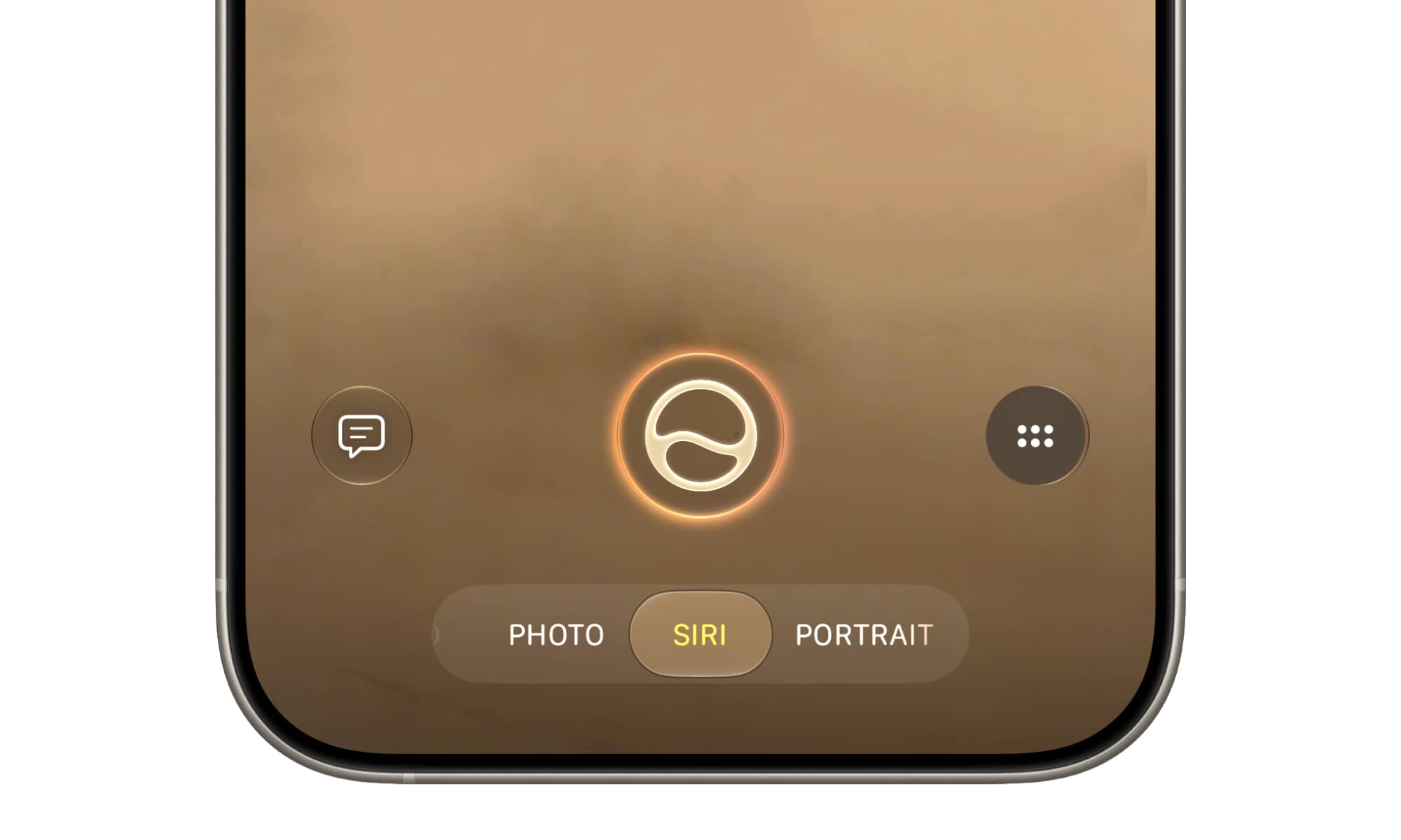 iOS 27 beta Camera Siri mode select