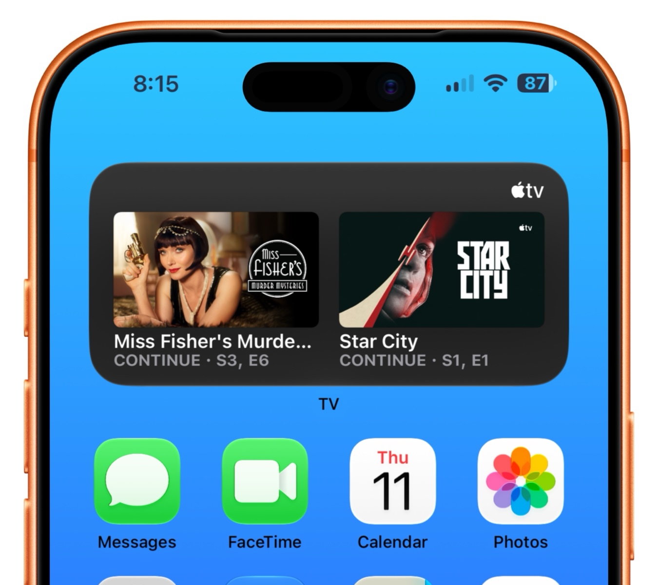 iOS 27 home screen