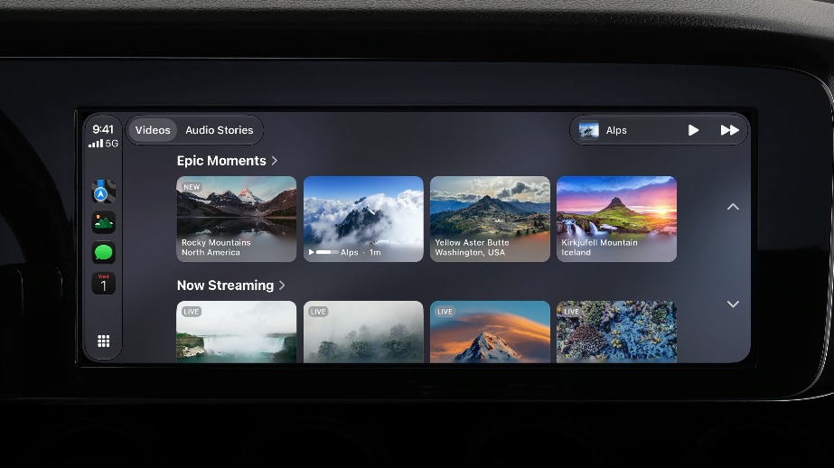 iOS 27 CarPlay Videos Playback