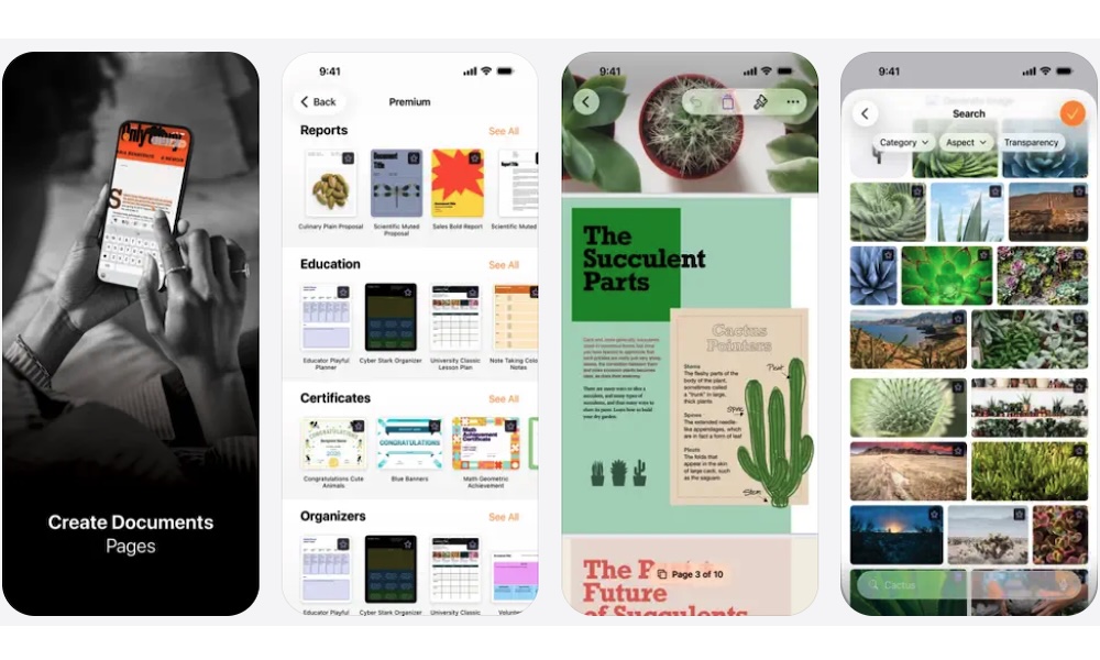 Apple Pages App Store