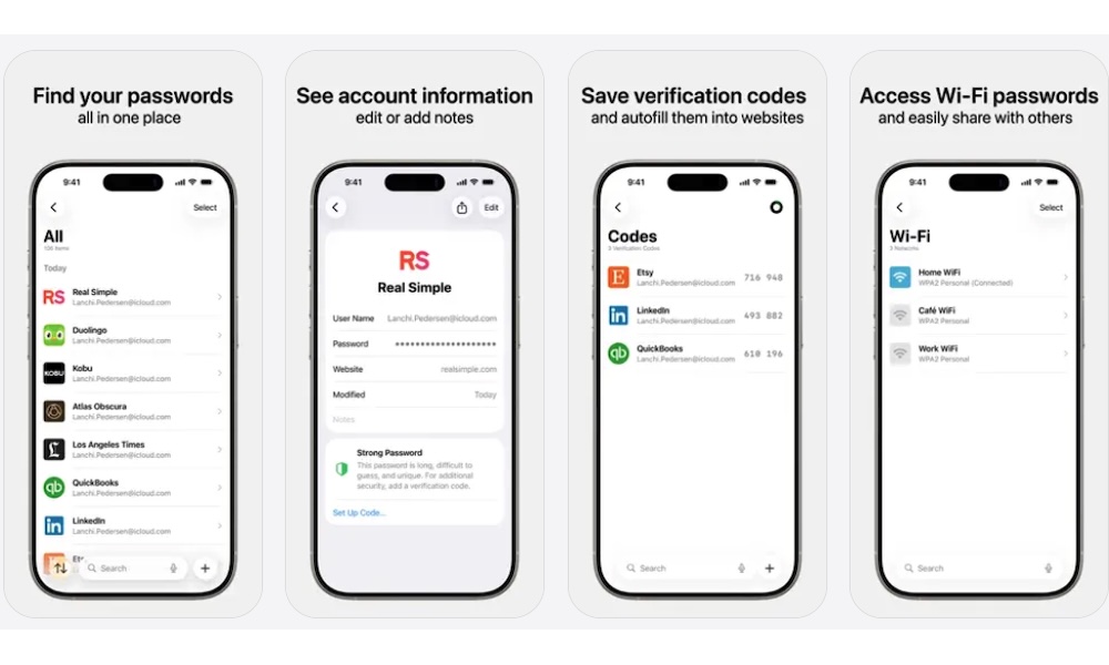 Apple Passwords App Store