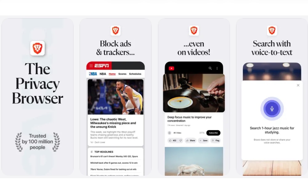 Brave Browser App Store
