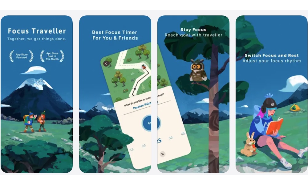 Focus Traveller App Store