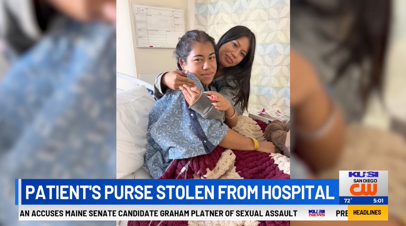 Teen cancer patient airpods stolen