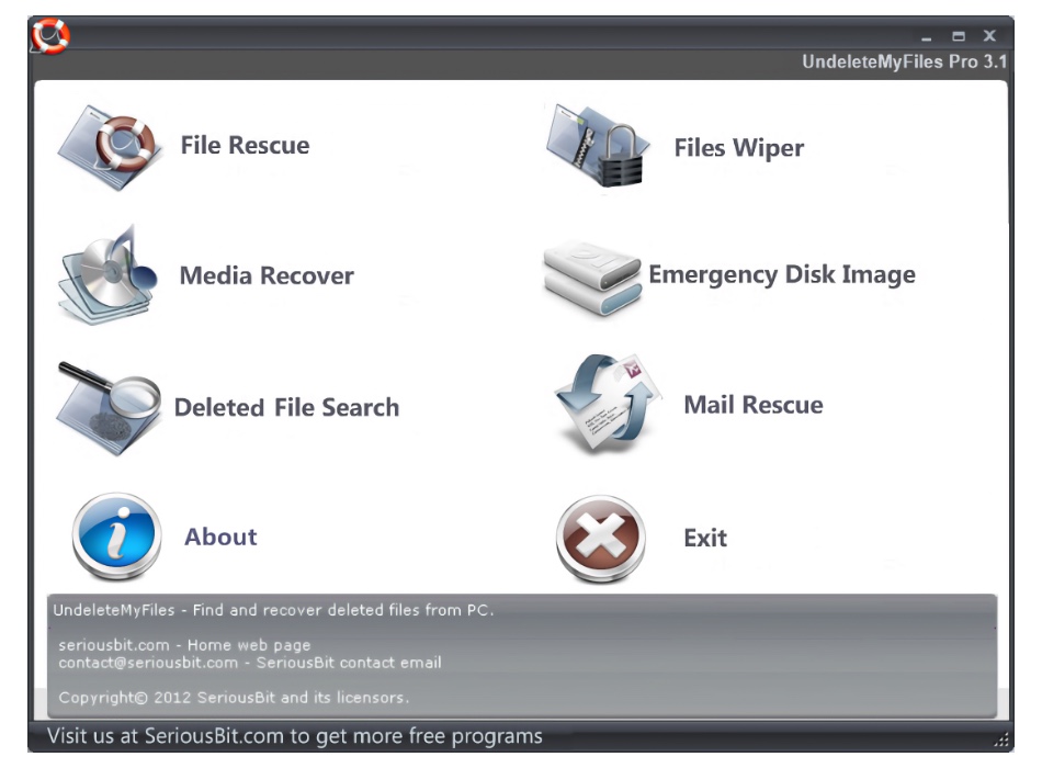 UnDeleteMyFiles