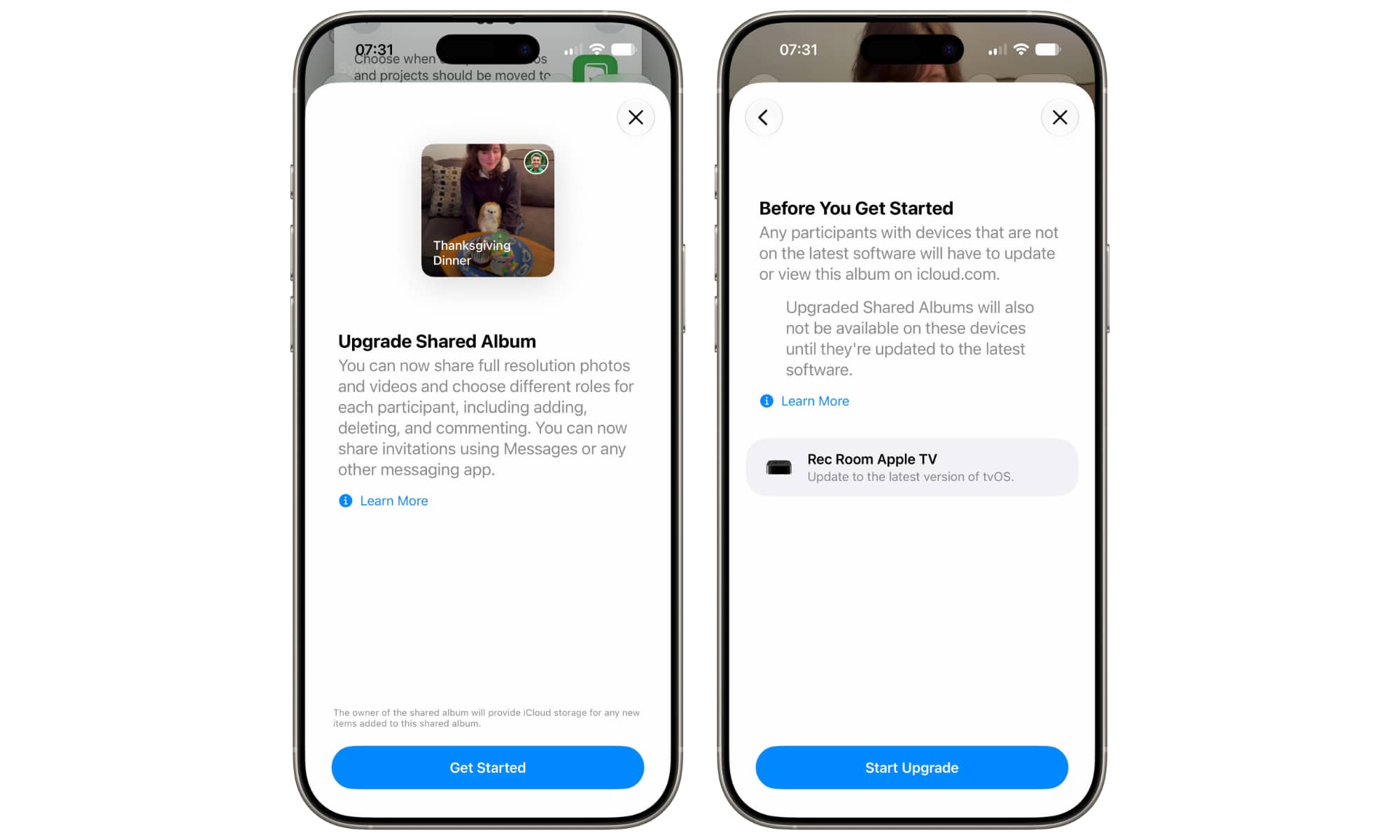 iOS 27 iCloud Shared Albums Upgrade