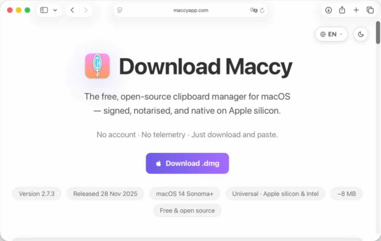 jtl download maccy