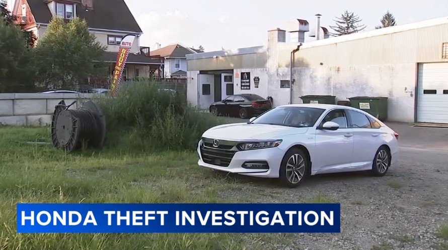 AirTag Honda Theft Philly