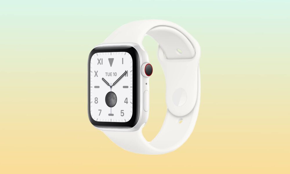 Apple Watch Series 5 White Ceramic