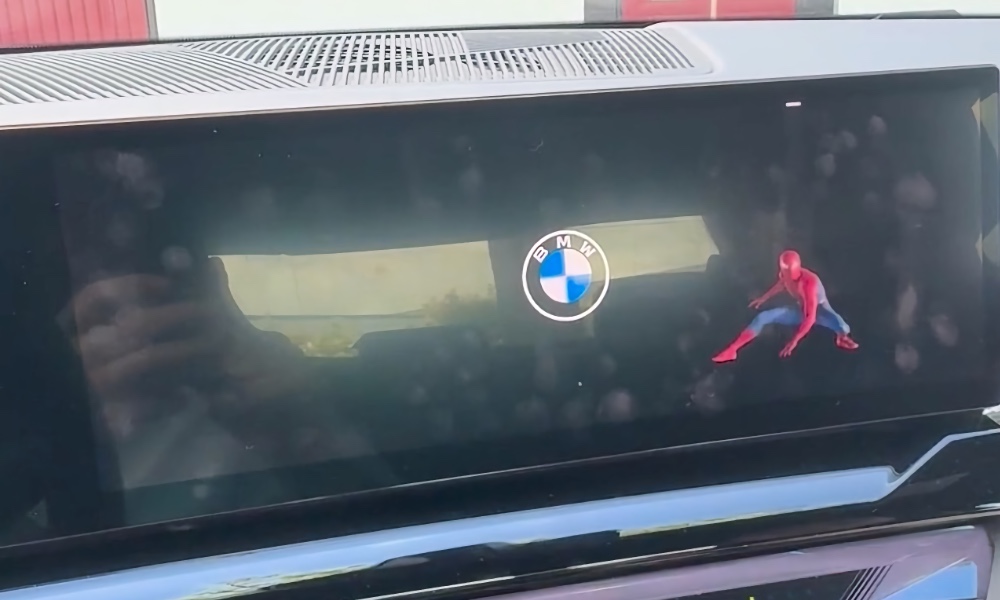 BMW Spider Man Ad