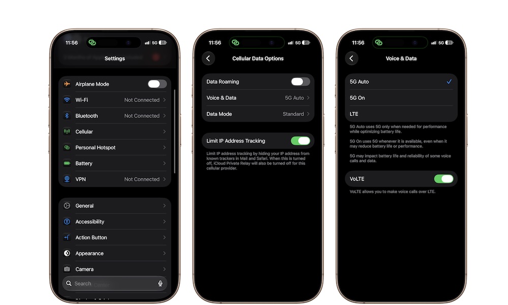 Turn On Auto 5G on iPhone
