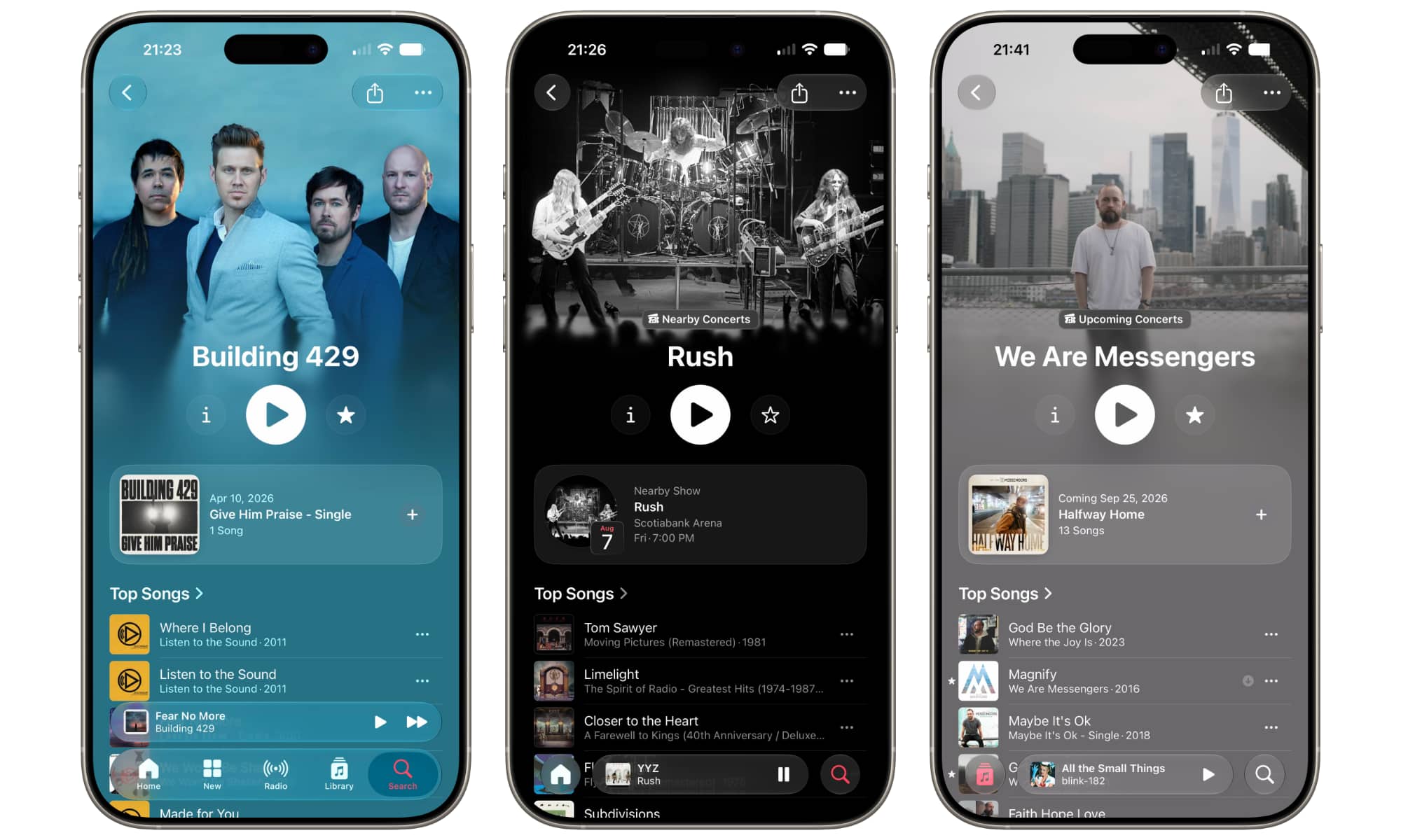iOS 27 Apple Music Artist Pages