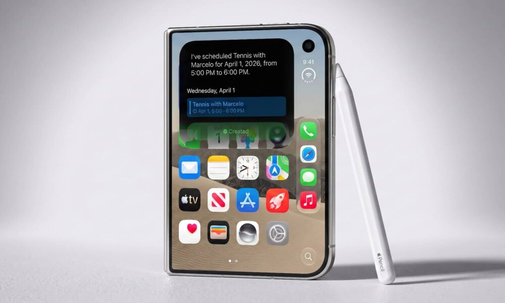 iPhone Duo Apple Pencil mini concept image