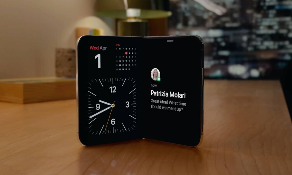 iPhone Duo StandBy book mode