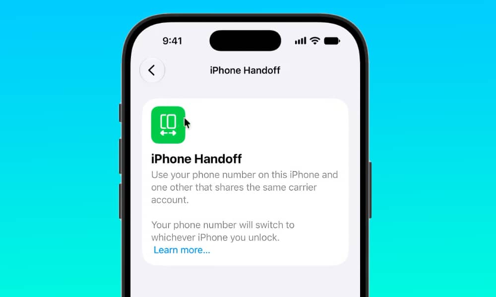 iPhone Handoff iOS 27