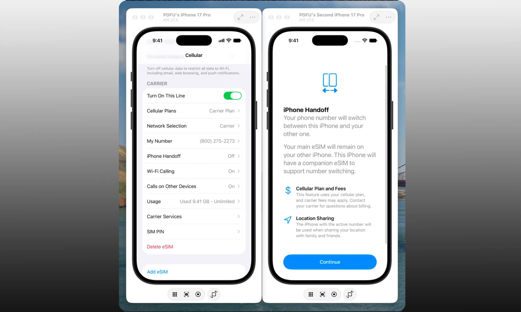 iPhone Handoff pdfu