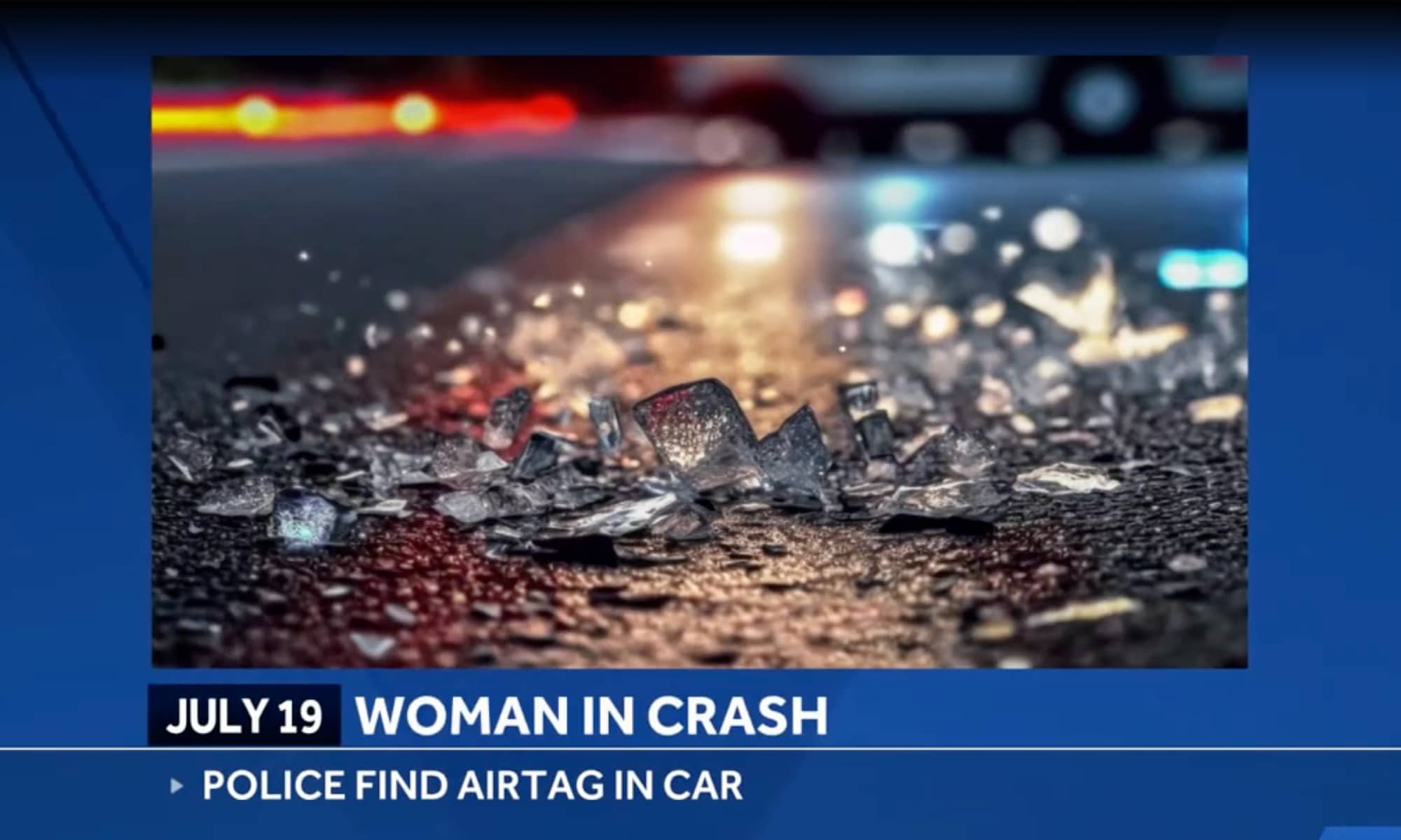 wlky police find airtag in car